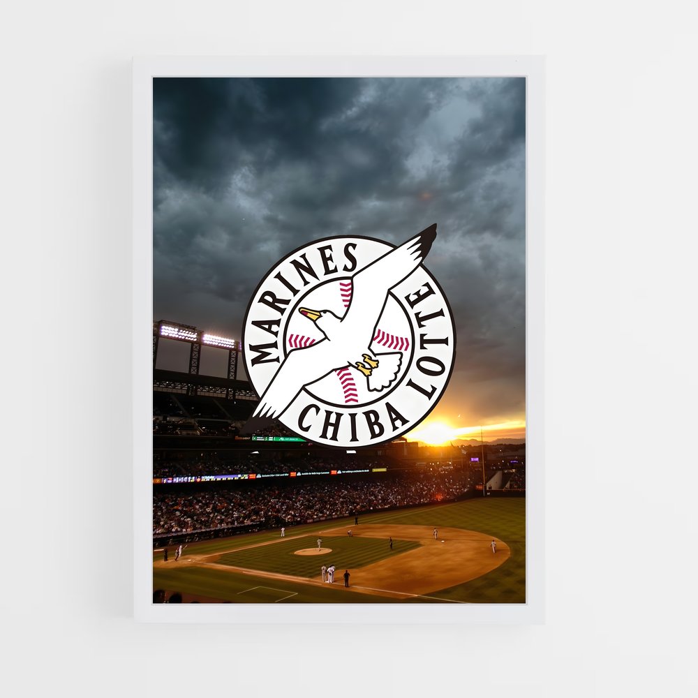 Poster Home Run Bird – affiche Baseball (vue 3)